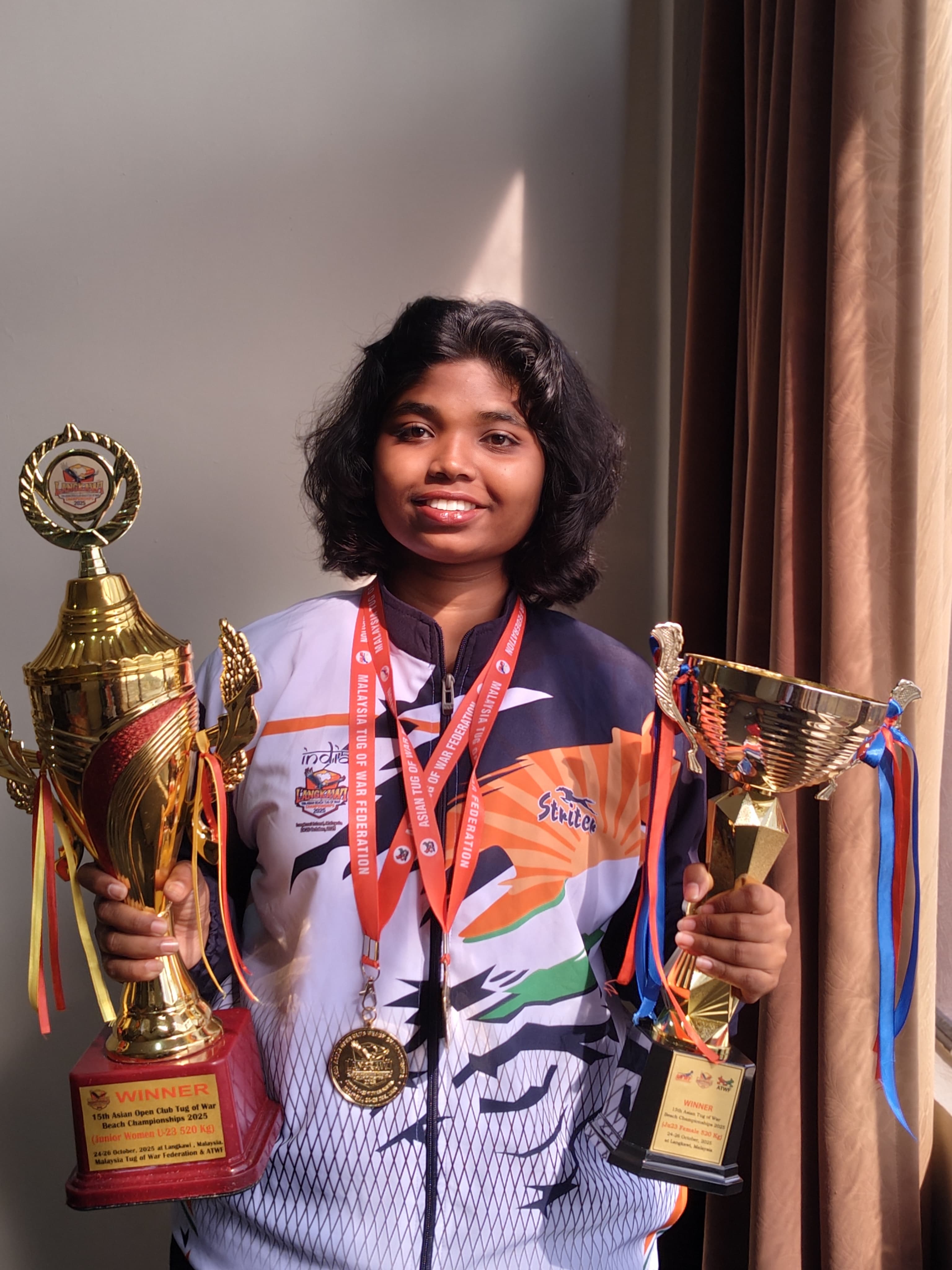 Hridhika Raj: Asian Beach Tug of War - Gold